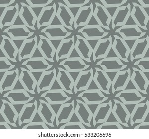 Geometric shape abstract vector illustration. Seamless pattern.