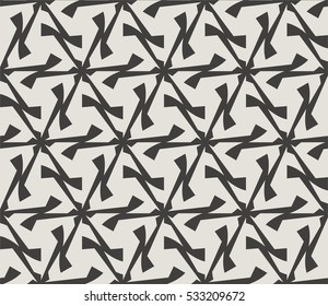 Geometric shape abstract vector illustration. Seamless pattern.