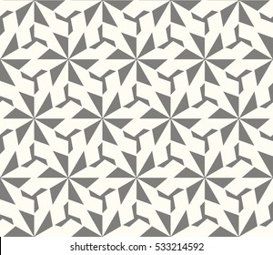 Geometric shape abstract vector illustration. Seamless pattern.