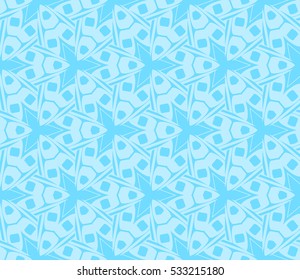 Geometric shape abstract vector illustration. Seamless pattern.