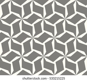 Geometric shape abstract vector illustration. Seamless pattern.
