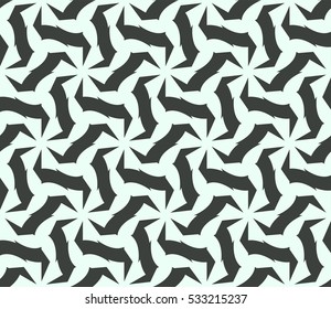 Geometric shape abstract vector illustration. Seamless pattern.