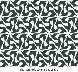 Geometric shape abstract vector illustration. Seamless pattern.