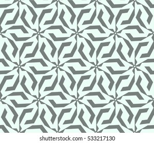 Geometric shape abstract vector illustration. Seamless pattern.