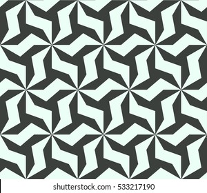 Geometric shape abstract vector illustration. Seamless pattern.