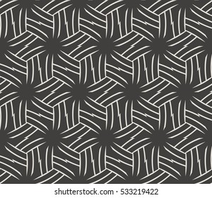 Geometric shape abstract vector illustration. Seamless pattern.