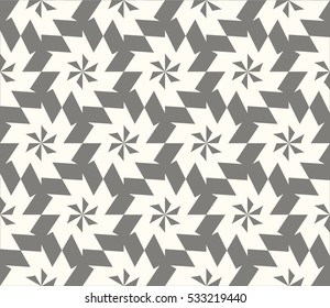 Geometric shape abstract vector illustration. Seamless pattern.
