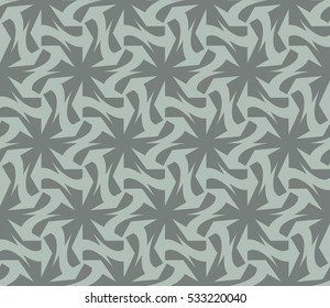 Geometric shape abstract vector illustration. Seamless pattern.
