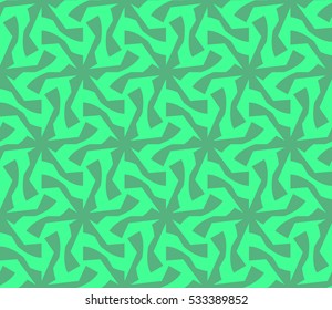Geometric shape abstract vector illustration. Seamless pattern.