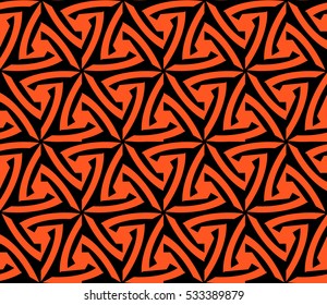 Geometric shape abstract vector illustration. Seamless pattern.