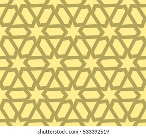 Geometric shape abstract vector illustration. Seamless pattern.
