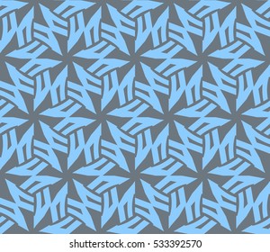 Geometric shape abstract vector illustration. Seamless pattern.

