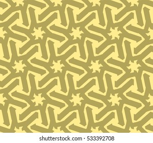 Geometric shape abstract vector illustration. Seamless pattern.
