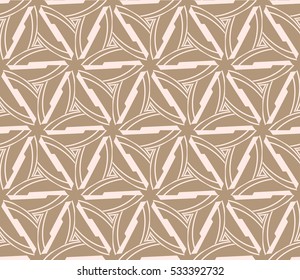 Geometric shape abstract vector illustration. Seamless pattern.
