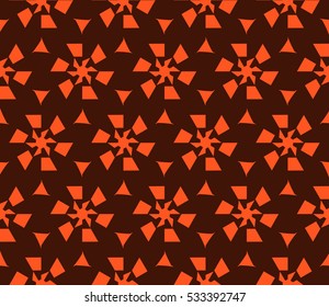 Geometric shape abstract vector illustration. Seamless pattern.
