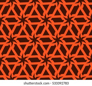 Geometric shape abstract vector illustration. Seamless pattern.
