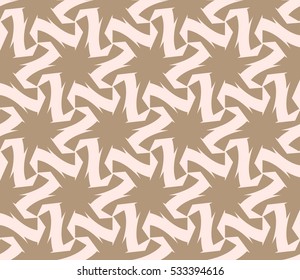 Geometric shape abstract vector illustration. Seamless pattern.