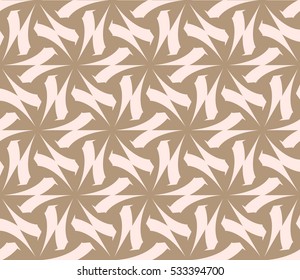 Geometric shape abstract vector illustration. Seamless pattern.