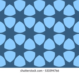 Geometric shape abstract vector illustration. Seamless pattern.