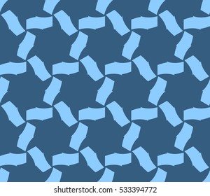 Geometric shape abstract vector illustration. Seamless pattern.