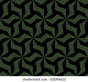 Geometric shape abstract vector illustration. Seamless pattern.