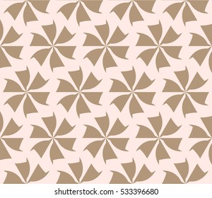 Geometric shape abstract vector illustration. Seamless pattern.