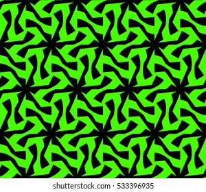 Geometric shape abstract vector illustration. Seamless pattern.