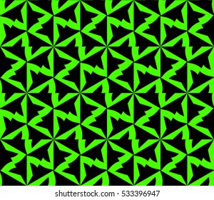 Geometric shape abstract vector illustration. Seamless pattern.