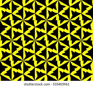 Geometric shape abstract vector illustration. Seamless pattern.