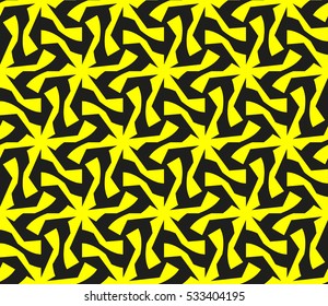 Geometric shape abstract vector illustration. Seamless pattern.