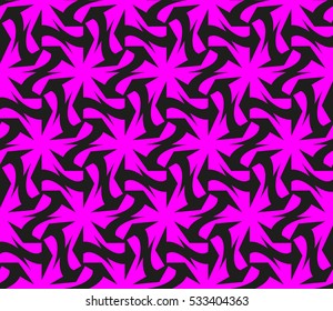 Geometric shape abstract vector illustration. Seamless pattern.