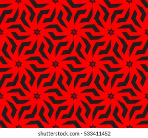 Geometric shape abstract vector illustration. Seamless pattern.
