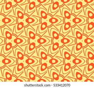 Geometric shape abstract vector illustration. Seamless pattern.
