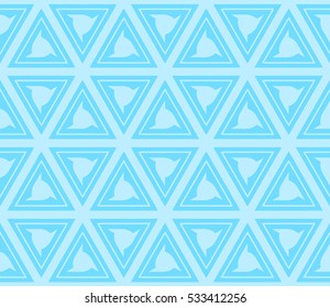 Geometric shape abstract vector illustration. Seamless pattern.
