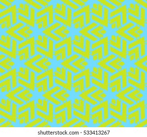 Geometric shape abstract vector illustration. Seamless pattern.