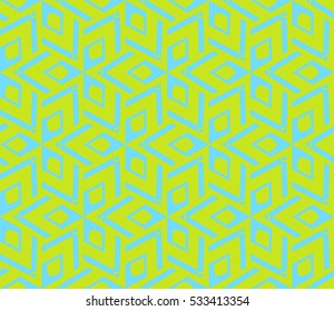 Geometric shape abstract vector illustration. Seamless pattern.