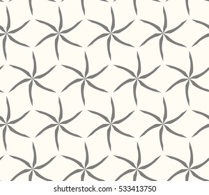 Geometric shape abstract vector illustration. Seamless pattern.
