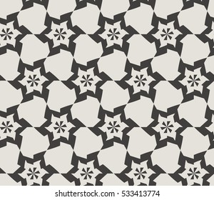 Geometric shape abstract vector illustration. Seamless pattern.