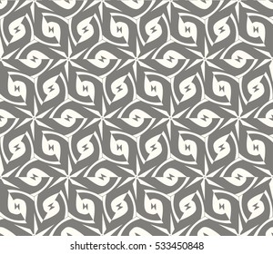 Geometric shape abstract vector illustration. Seamless pattern.