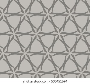 Geometric shape abstract vector illustration. Seamless pattern.