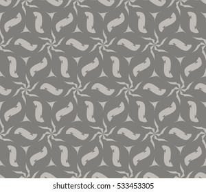 Geometric shape abstract vector illustration. Seamless pattern.