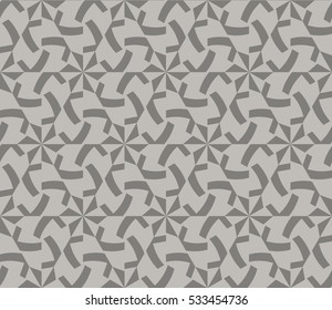 Geometric shape abstract vector illustration. Seamless pattern.
