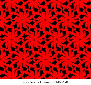 Geometric shape abstract vector illustration. Seamless pattern.