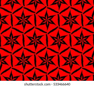 Geometric shape abstract vector illustration. Seamless pattern.