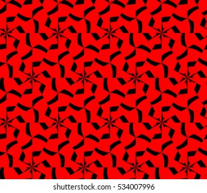 Geometric shape abstract vector illustration. Seamless pattern.