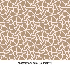 Geometric shape abstract vector illustration. Seamless pattern.