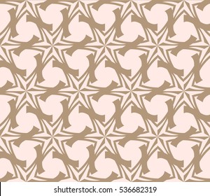 Geometric shape abstract vector illustration. Seamless pattern.