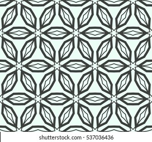 Geometric shape abstract vector illustration. Seamless pattern.