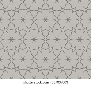 Geometric shape abstract vector illustration. Seamless pattern.
