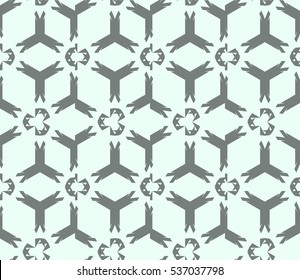 Geometric shape abstract vector illustration. Seamless pattern.